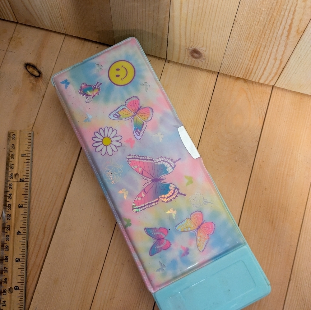 Colorful Butterfly Pencil Case - Picture 10 of 10